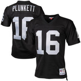 Jim Plunkett #16 Oakland Raiders Black 1980 Retired Player Vintage Replica Jersey