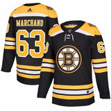 Brad Marchand #63 Boston Bruins Black Player Jersey