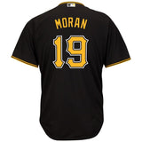 Colin Moran #19 Pittsburgh Pirates Black Alternate Cool Base Player Jersey