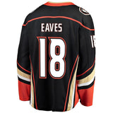 Patrick Eaves #18 Anaheim Ducks Black Breakaway Player Jersey