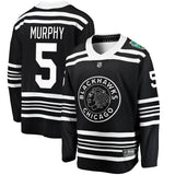 Connor Murphy #5 Chicago Blackhawks Black 2019 Winter Classic Replica Player Jersey