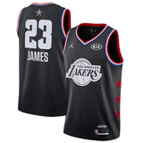 LeBron James #23 Black/White 2019 NBA All-Star Game Finished Mens Swingman Jersey