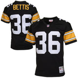 Jerome Bettis #36 Pittsburgh Steelers Black 1996 Retired Player Vintage Replica Jersey