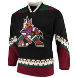 Arizona Coyotes Black Heritage Blank Jersey
