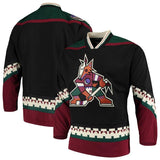 Arizona Coyotes Black Heritage Blank Jersey