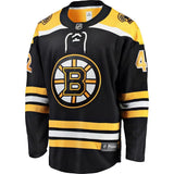 David Backes #42 Boston Bruins Black Breakaway Player Jersey