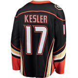 Ryan Kesler #17 Anaheim Ducks Black Breakaway Player Jersey