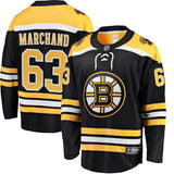 Brad Marchand #63 Boston Bruins Black Breakaway Player Jersey