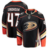 Hampus Lindholm Anaheim #47 Ducks Youth Black Breakaway Player Jersey