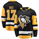 Bryan Rust #17 Pittsburgh Penguins Youth Black Breakaway Player Jersey