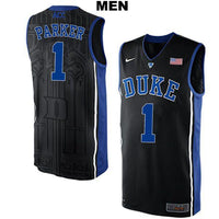 Jabari Parker #1 Duke Blue Devils Stitched Mens College Basketball Jersey