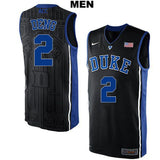 Luol Deng #2 Duke Blue Devils Stitched Mens College Basketball Jersey