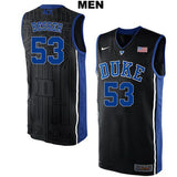 Brennan Besser #53 Duke Blue Devils Stitched Mens College Basketball Jersey