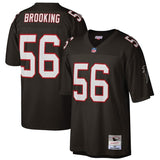 Keith Brooking #56 Atlanta Falcons Black 1998 Retired Player Replica Jersey