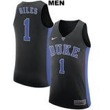 Harry Giles #1 Duke Blue Devils Stitched Mens College Basketball Jersey