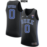 Austin Rivers #0 Duke Blue Devils Stitched Mens College Basketball Jersey