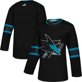 San Jose Sharks Black Alternate/Teal Home Jersey
