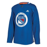 Henrik Lundqvist #30 New York Rangers Blue Practice Player Jersey
