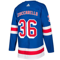 Mats Zuccarello #36 New York Rangers Blue Player Jersey
