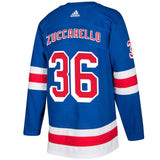 Mats Zuccarello #36 New York Rangers Blue Player Jersey