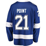Brayden Point #21 Tampa Bay Lightning Youth Blue Breakaway Player Jersey