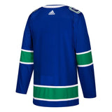 Vancouver Canucks Blue Home Blank Jersey