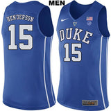 Gerald Henderson #15 Duke Blue Devils Stitched Mens College Basketball Jersey