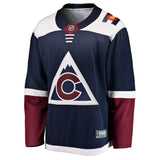 Colorado Avalanche Blue Breakaway Alternate Blank Jersey