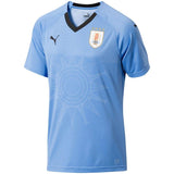 Uruguay National Team Blue 2018 Home Authentic Blank Jersey