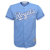 Eric Hosmer #35 Kansas City Royals Youth Light Blue Alternate Official Cool Base Player Jersey