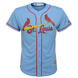 Yadier Molina #4 St. Louis Cardinals Youth Horizon Blue Alternate Cool Base Player Jersey