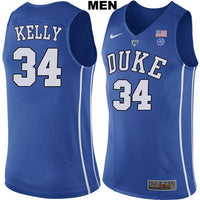 Ryan Kelly #34 Duke Blue Devils Stitched Mens College Basketball Jersey