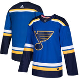 St. Louis Blues Blue Home Blank Jersey