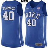 Marshall Plumlee #40 Duke Blue Devils Stitched Mens College Basketball Jersey