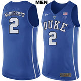 Josh McRoberts #2 Duke Blue Devils Stitched Mens College Basketball Jersey