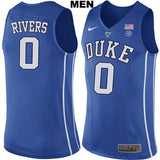 Austin Rivers #0 Duke Blue Devils Stitched Mens College Basketball Jersey