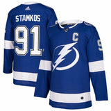Steven Stamkos #91 Tampa Bay Lightning Blue Player Jersey