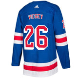 Jimmy Vesey #26 New York Rangers Blue Player Jersey