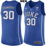 Antonio Vrankovic #30 Duke Blue Devils Stitched Mens College Basketball Jersey