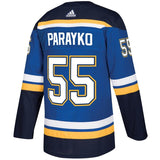 Colton Parayko #55 St. Louis Blues Blue Player Jersey