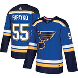 Colton Parayko #55 St. Louis Blues Blue Player Jersey