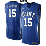 Frank Jackson #15 Duke Blue Devils Stitched Mens College Basketball Jersey