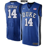 Brandon Ingram #14 Duke Blue Devils Mens Stitched College Basketball Jersey