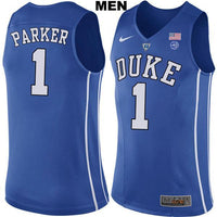 Jabari Parker #1 Duke Blue Devils Stitched Mens College Basketball Jersey