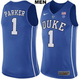Jabari Parker #1 Duke Blue Devils Stitched Mens College Basketball Jersey