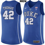 Lance Thomas #42 Duke Blue Devils Stitched Mens College Basketball Jersey