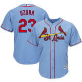 Marcell Ozuna #23 St. Louis Cardinals Horizon Blue Alternate Cool Base Player Jersey
