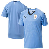 Uruguay National Team Blue 2018 Home Authentic Blank Jersey