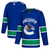 Vancouver Canucks Blue Home Blank Jersey