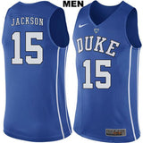 Frank Jackson #15 Duke Blue Devils Stitched Mens College Basketball Jersey